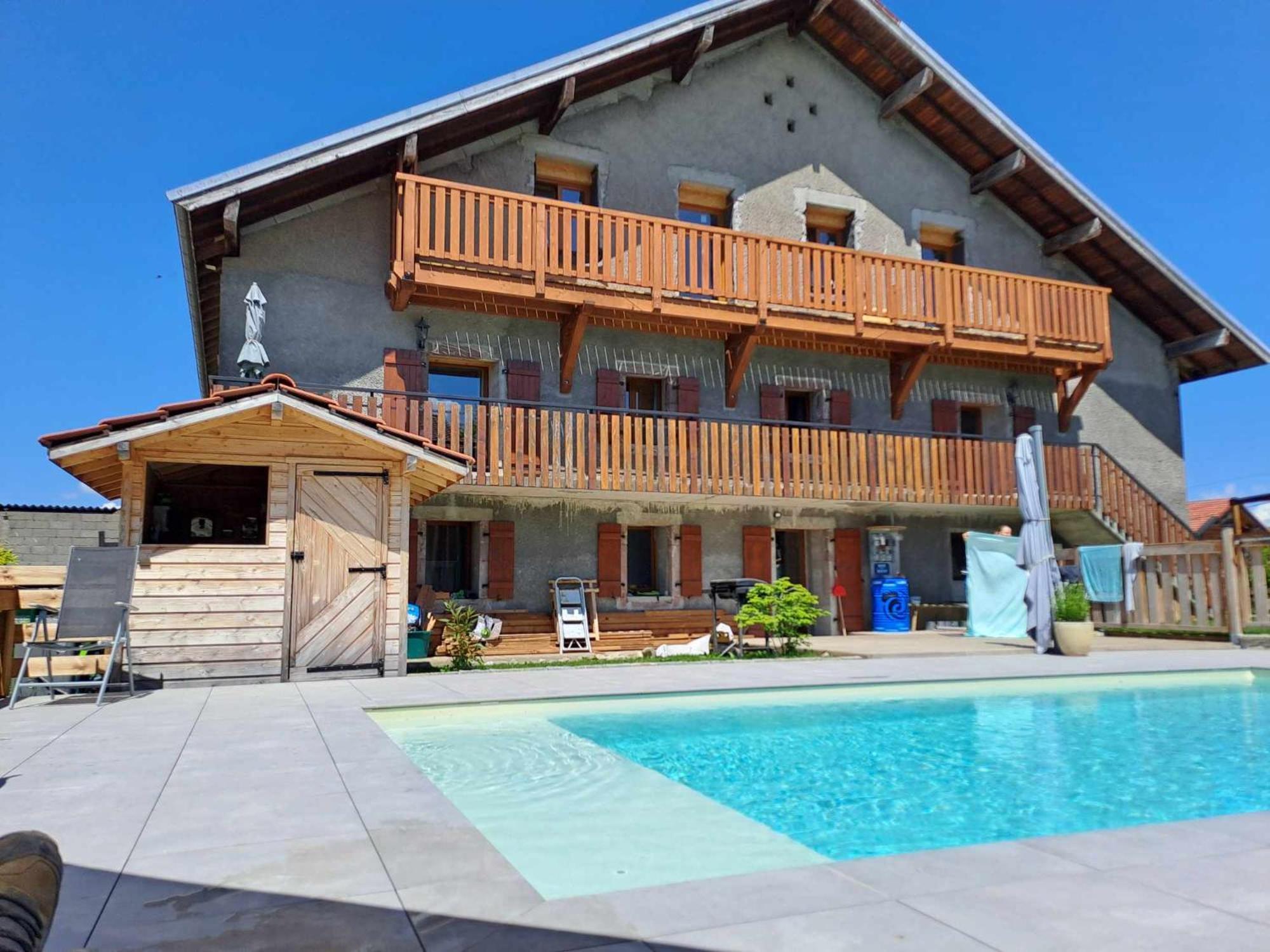 Maison D'Hotes Des Bassins D'Oche Saint-Paul-en-Chablais Exterior foto